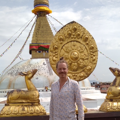 Circumambulating Swayambhunath