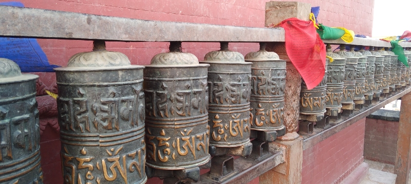 Circumambulating Swayambhunath