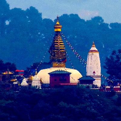 Circumambulating Swayambhunath