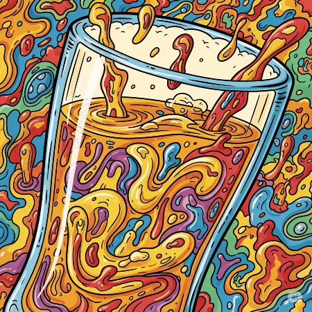 psychedelic beers