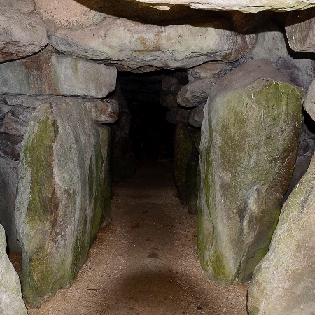 West Kennet Long Barrow inside 